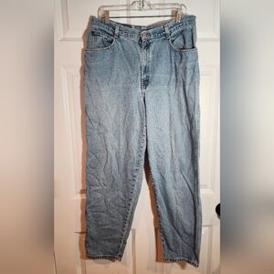 Gitano Vintage Classic Blue Denim Jeans Relaxed Straight Leg Size 18W Tall/Long